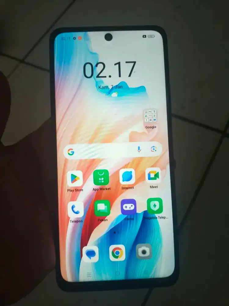 Oppo A58  6/128 minus shadow tipis aman normal nokendala