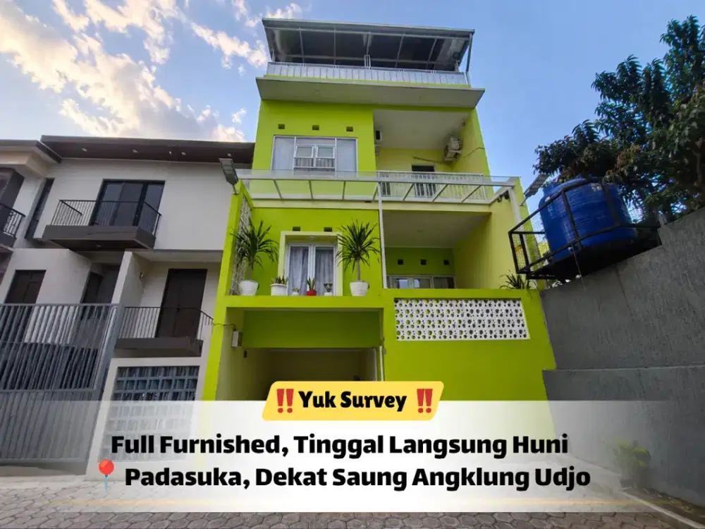 Rumah Padasuka 3 KT 3 KM Full Furnished, Miliki Sekarang!