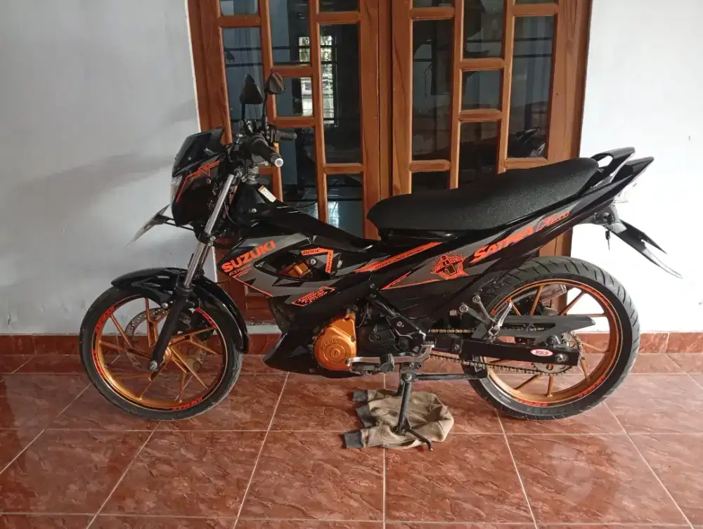 SUZUKI SATRIA FU 2014 SE ONE MILLION KOMPLIT ON NOPOL AG KEDIRI