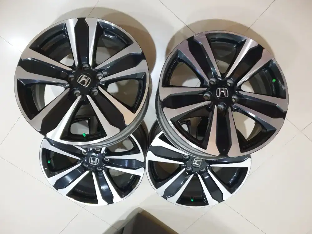 4 VELG R18 Ori CRV TURBO PRESTIGE 100% Mulus SiapPakai BUKTIKAN