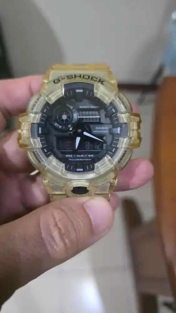 G shock skeleton pribadi