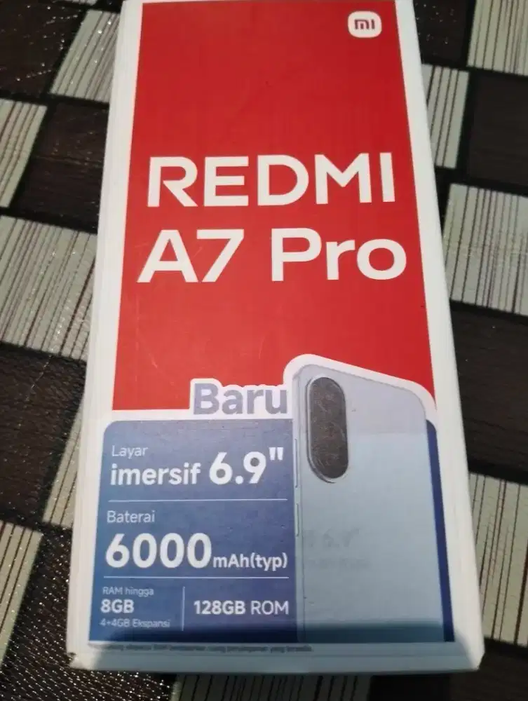 Dijual HP Android Xiaomi Redmi A7 pro. Baru pakai 1 Minggu.