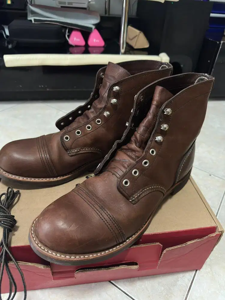 Preloved Red Wing Iron 8111 Amber Size 43