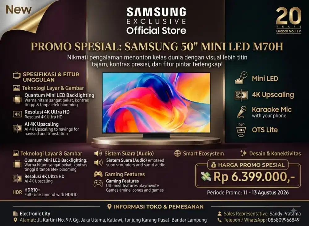 Mini Led SAMSUNG UHD 4K