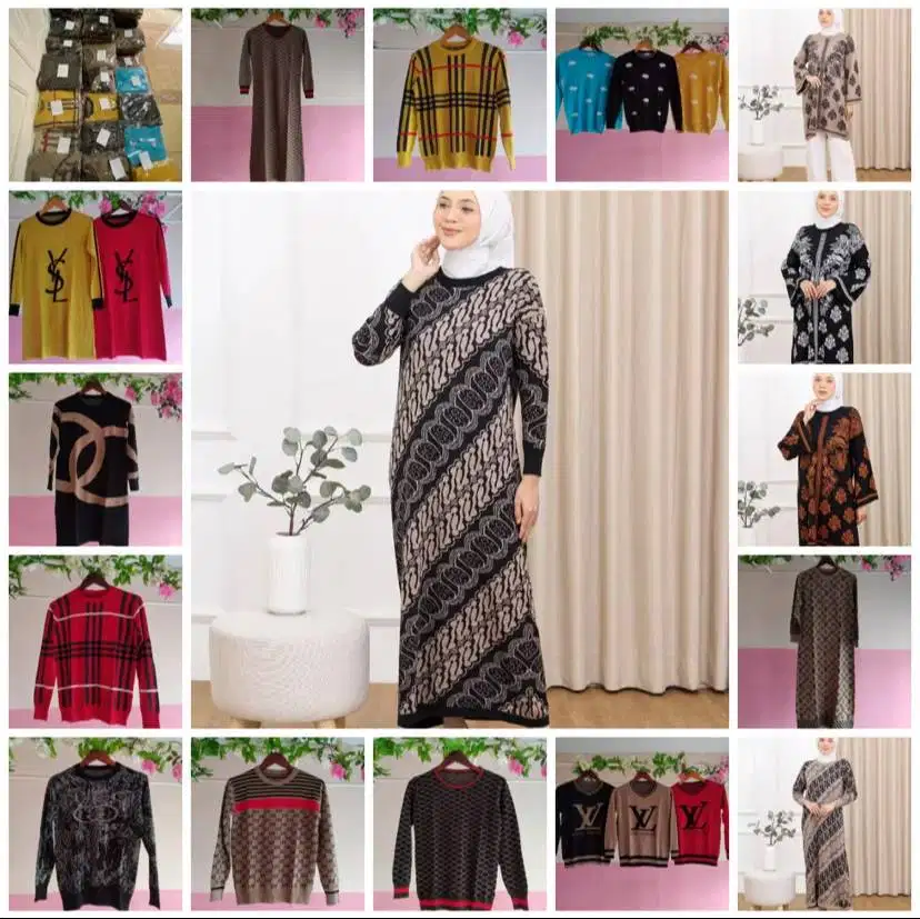 BORONGAN STOK USAHA – 116 PCS BUSANA MUSLIM