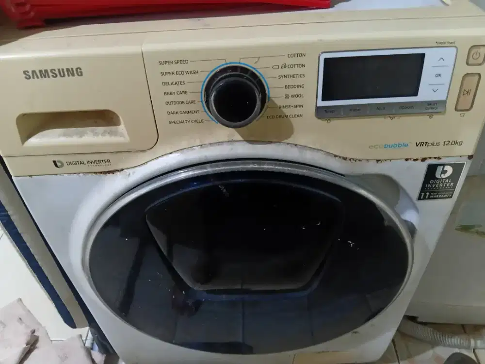 Mesin cuci samsung ecobubble digital inverter 12 kg