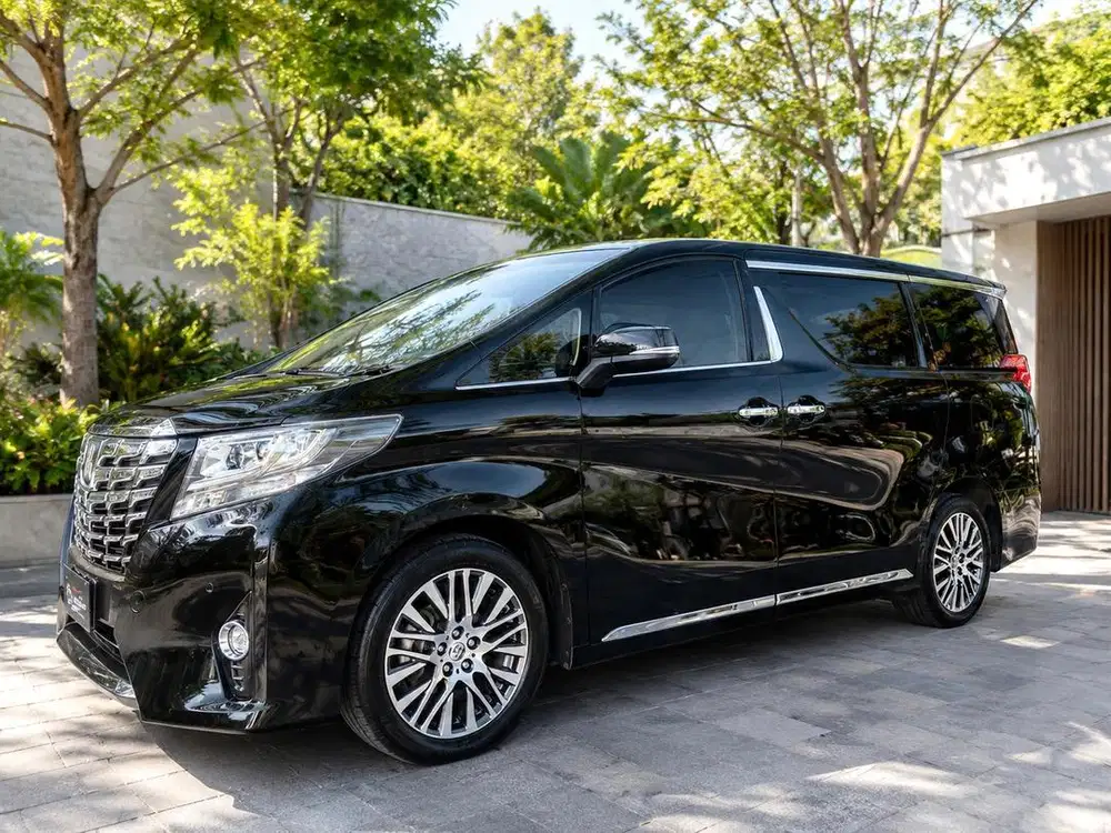 Alphard 2.5 G ATPM 2017 Hitam full original Tgn 1 dr baru
