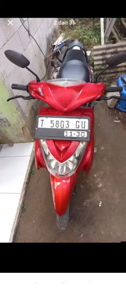 Dijual motor mio soul 2009 standart dijual cepet