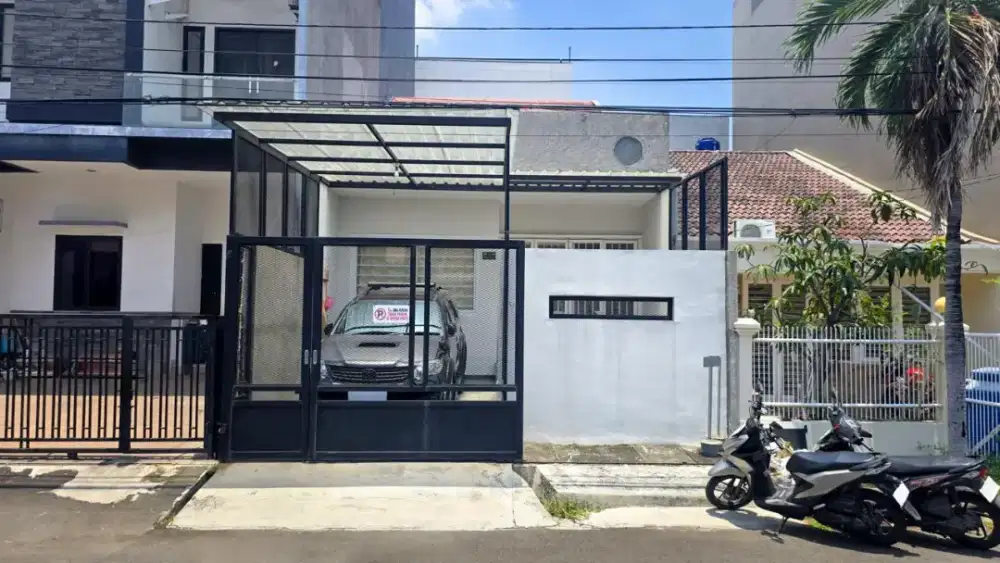 Rumah 1,5 Lantai Siap Huni di Janur Asri Kelapa Gading Jakarta Utara