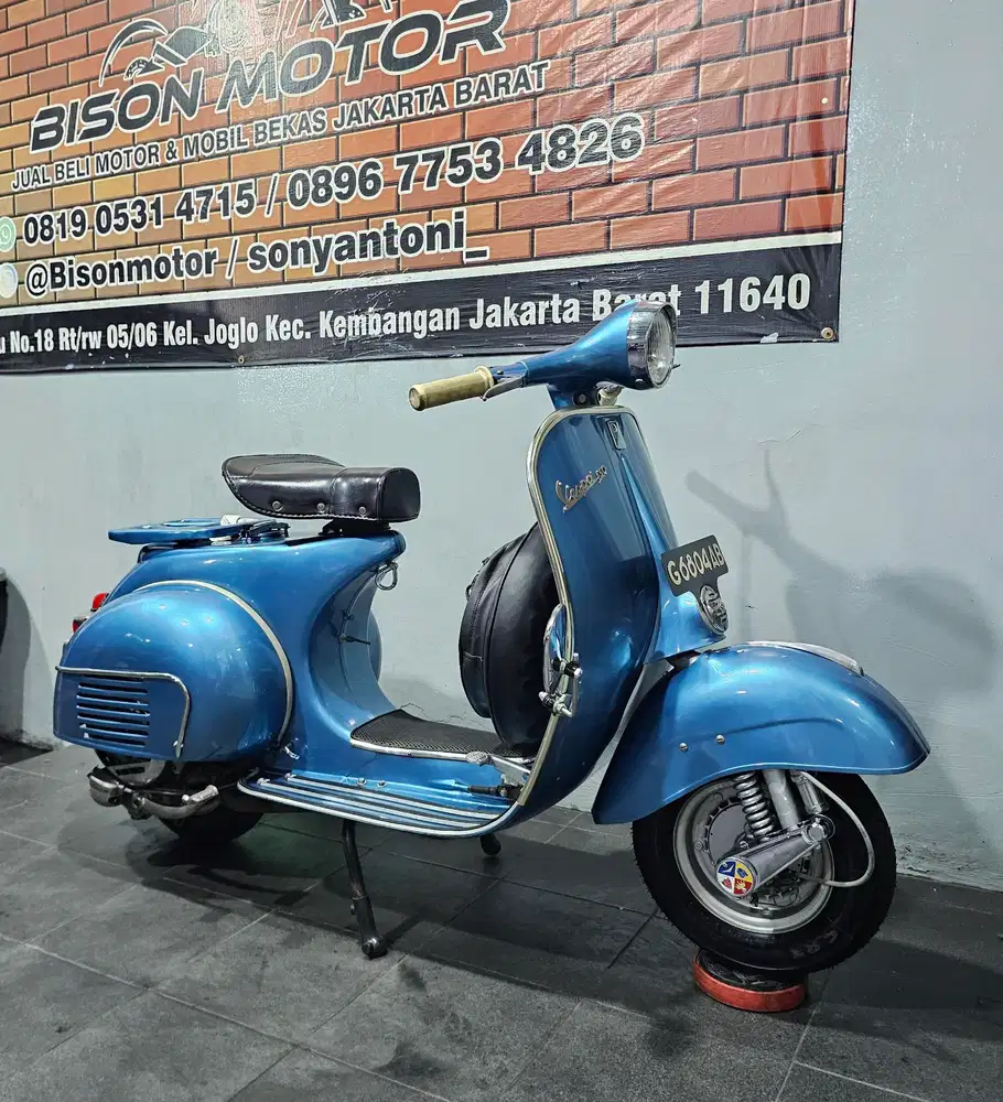 Collector item! VESPA VBB 1 th 1962 FULL PAPER VBB1 2 1