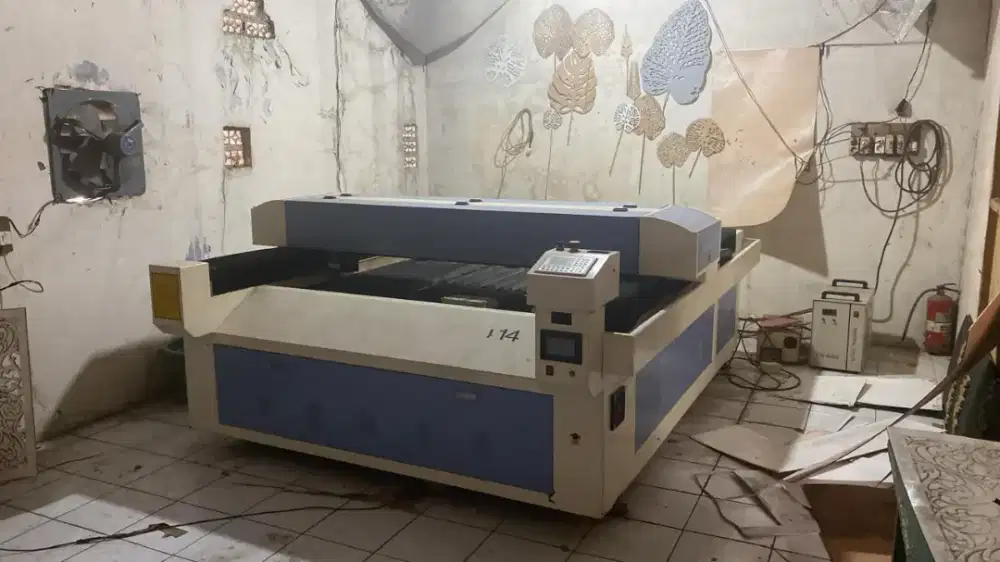 Mesin laser co2 130w siap pakai