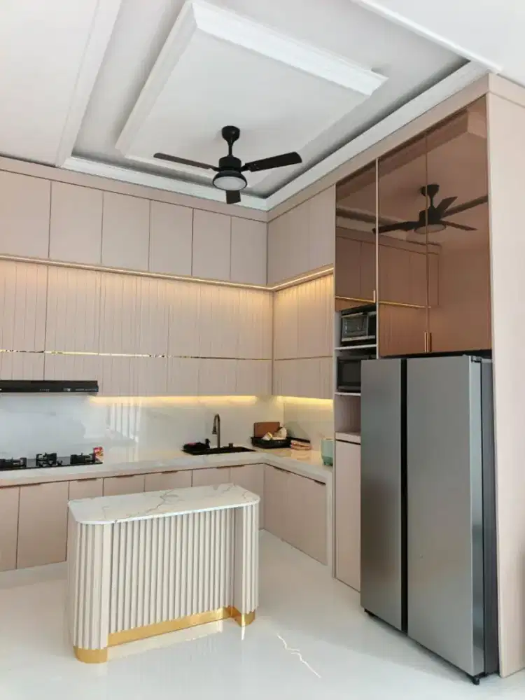Kitchen Set - Lemari Custom - Backdrop TV - Lemari Tangga - Kamar Set