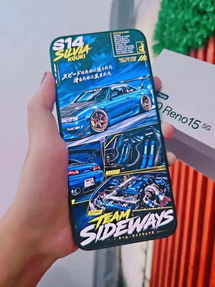 Oppo Reno 15 5G 12/256 Fulset Ori Garansi Bulan 1 2027