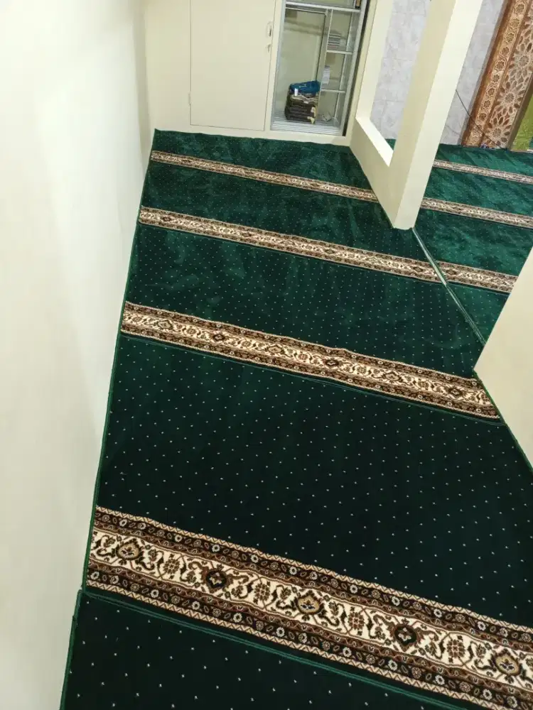 Jual Karpet Masjid Halus - Super 14mm - Gratis Pasang Banyumas Raya