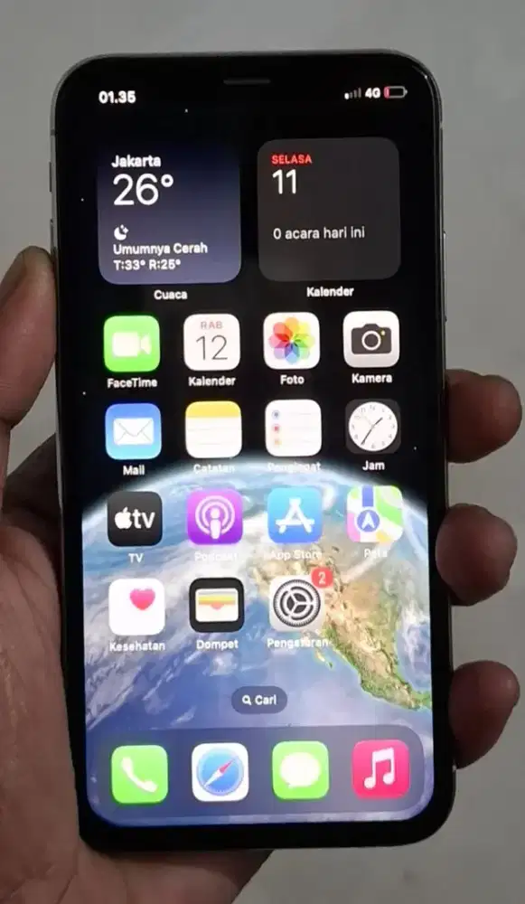 Iphone x 64gbb unir kable dataa