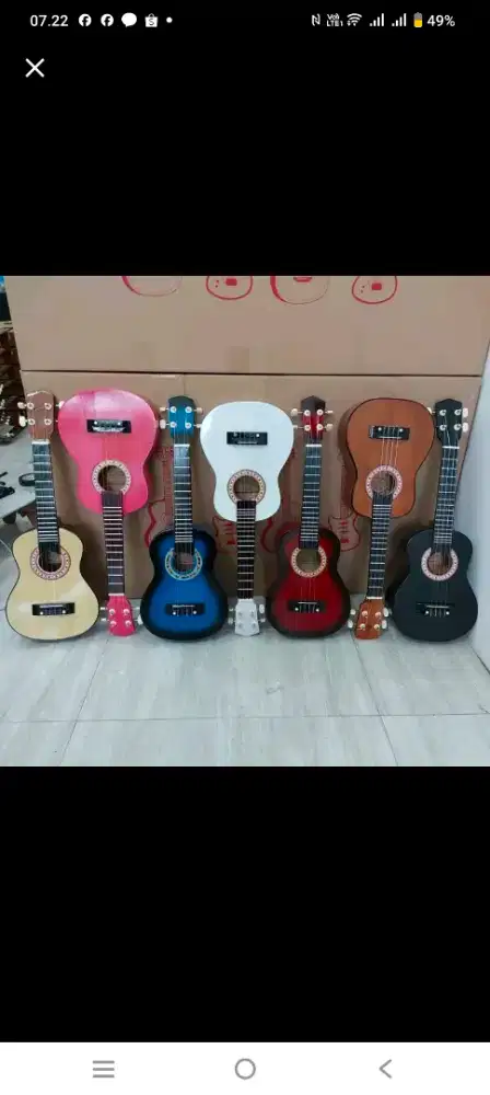 Ukulele / Kentrung Senar 4 Kayu Mahoni