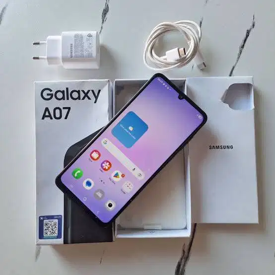 Samsung A07 4G 4/64 Black One UI 8.5 90HZ Like New
