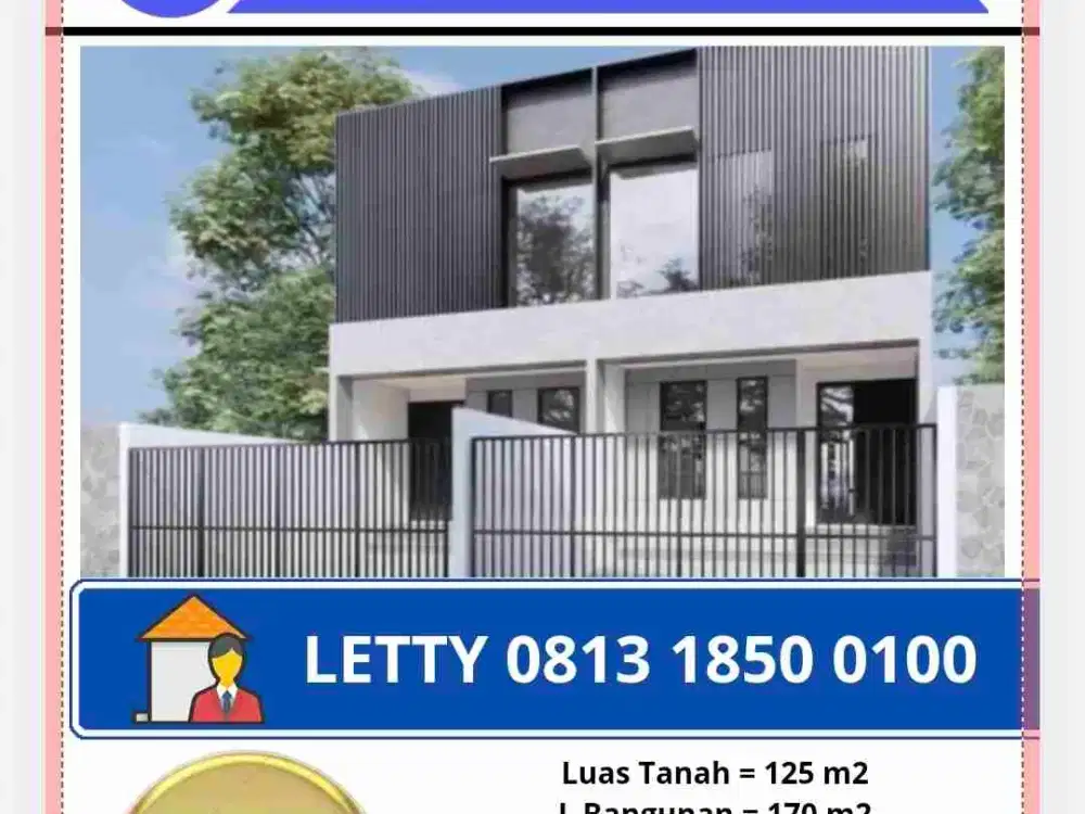Dijual Rumah Baru 2 Lantai Meruya Utara Jakarta  Barat