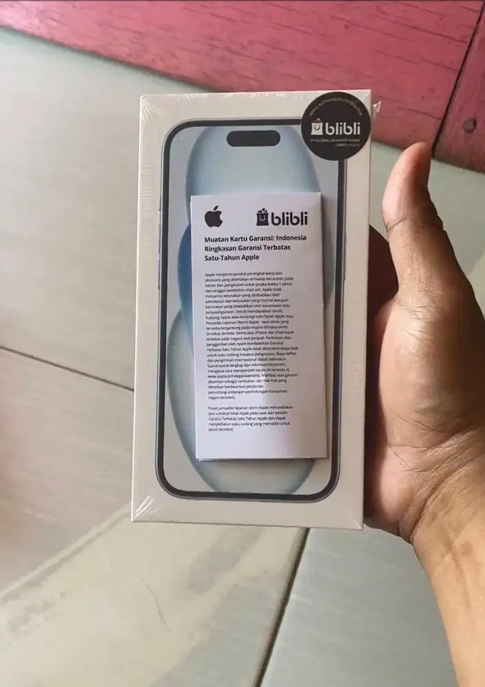 IPHONE 15 128GB NEW BLI-BLI