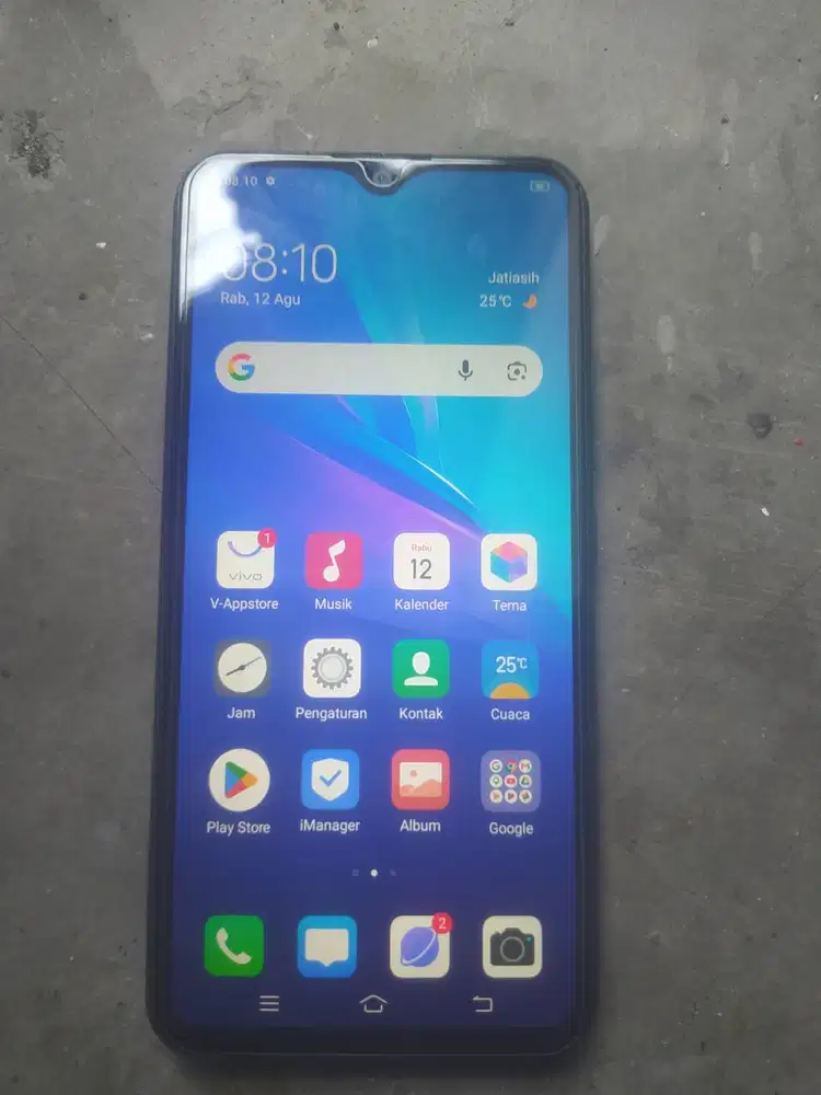 Vivo Y12i batangan