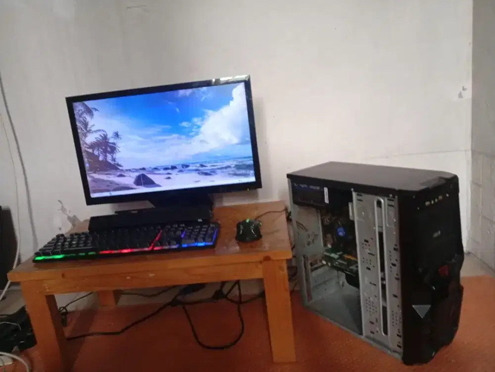 Pc core i5, vga nvs 310, hdd 500gb, monitor 22, wifi