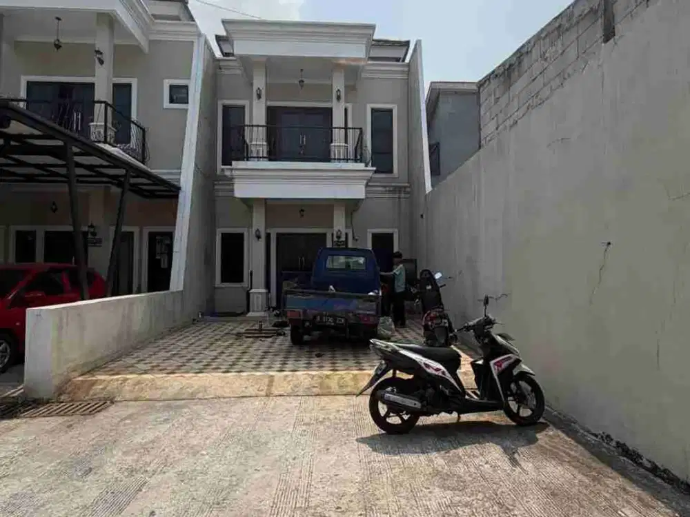 DIJUAL CEPAT RUMAH PANCORAN DEPOK BANGUNAN BAGUS 2 LANTAI LOKASI NYAMAN STRATEGIS SIAP PAKAI SIAP HUNI