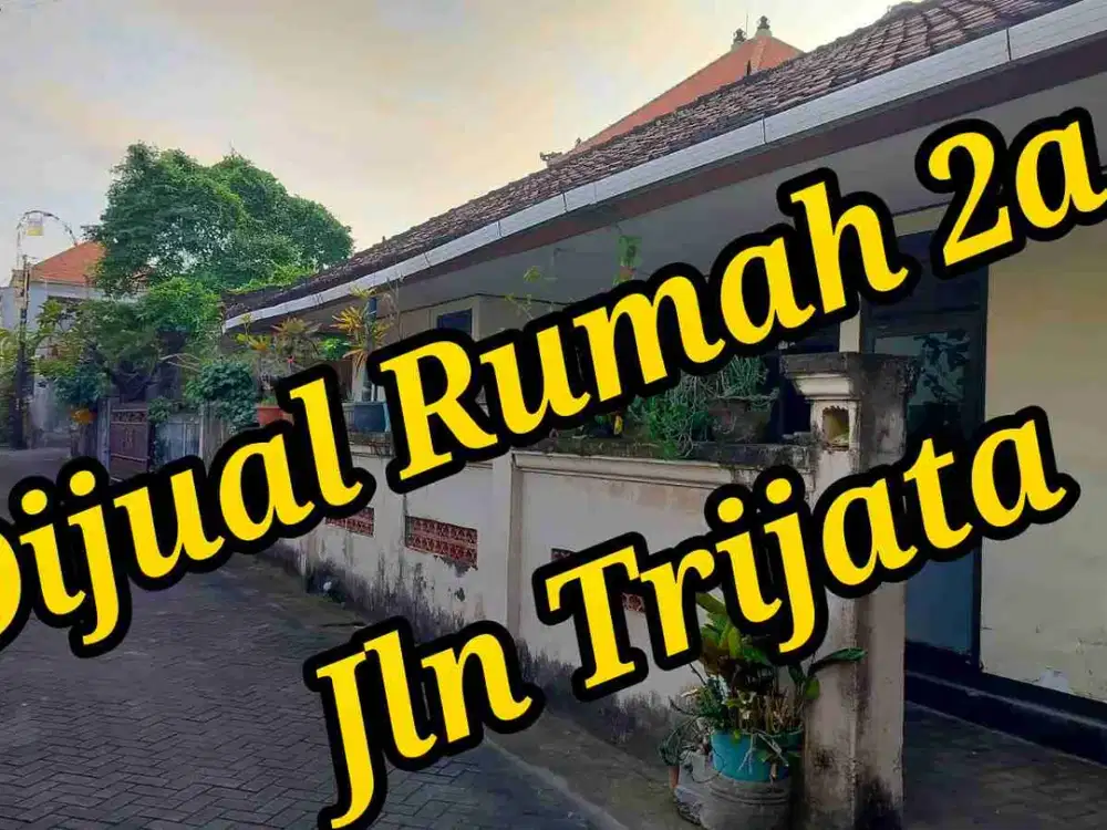 Dijual Rumah 2a di Jln Wijaya Kusuma, Trijata Denpasar Pusat Bali