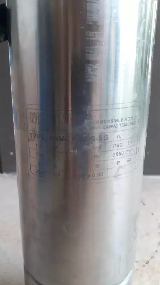 Pompa sibel Nasional 3 inch 1.5 HP