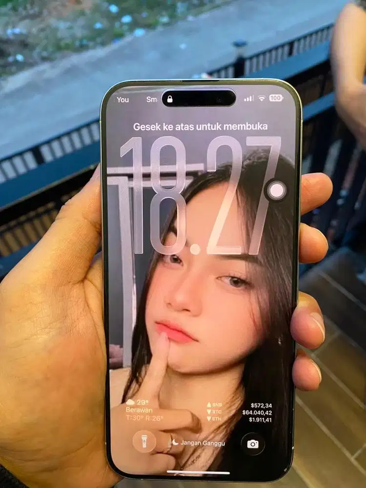 Iphone 15 Promax 256GB Ori Ibox Silver Jual Cepat