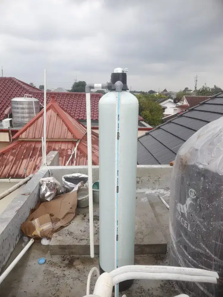 Filter air sepaket dengan 2media