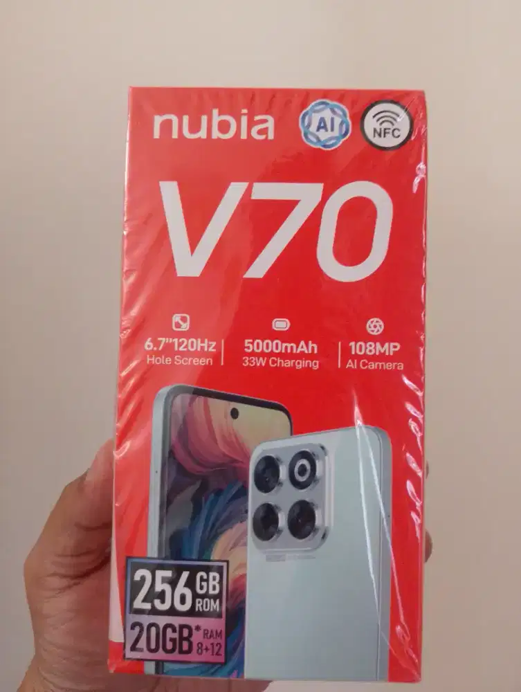 Jual Zte NUBIA V70 Ram 8-256