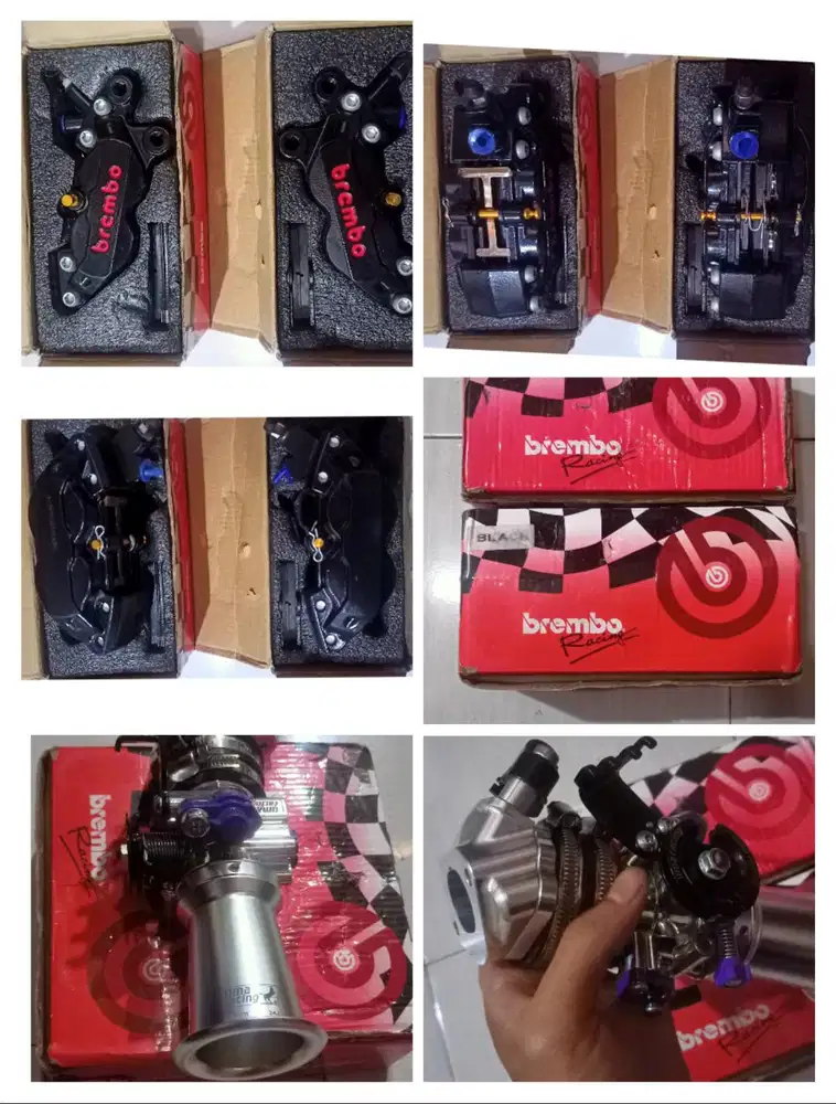 KALIPER BREMBO & THROTLE BODY