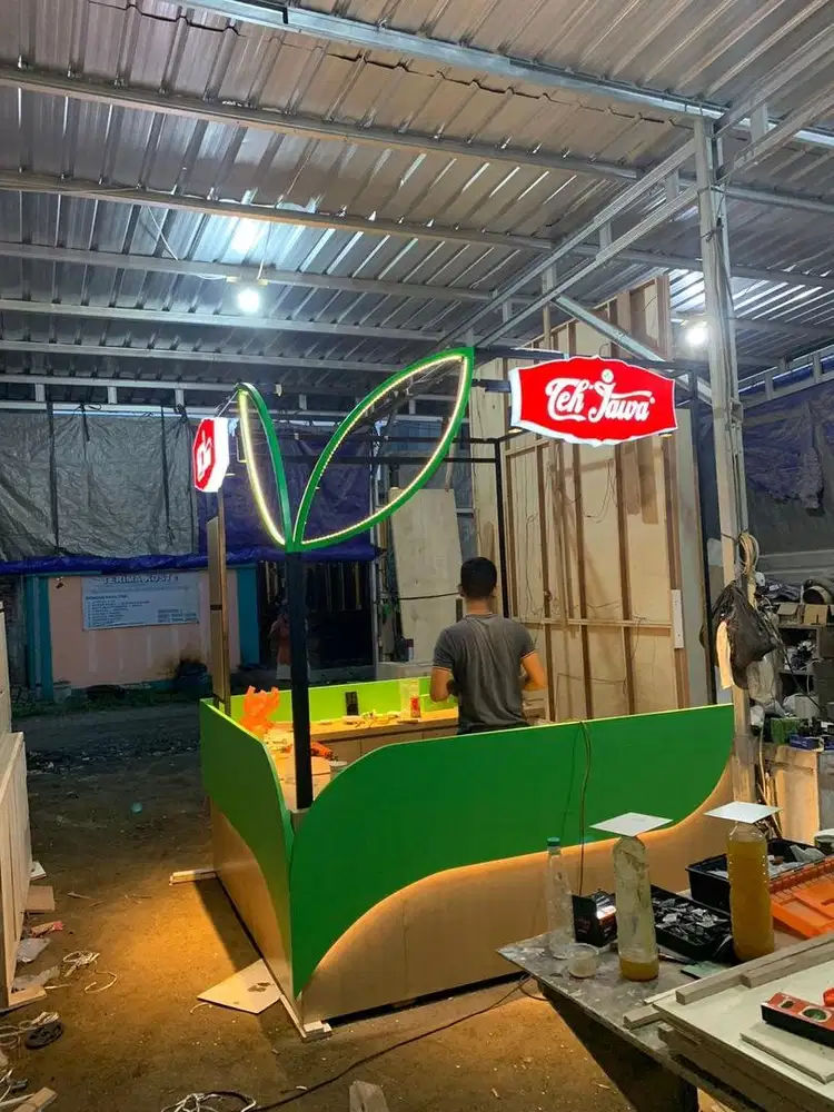 Booth stand custom