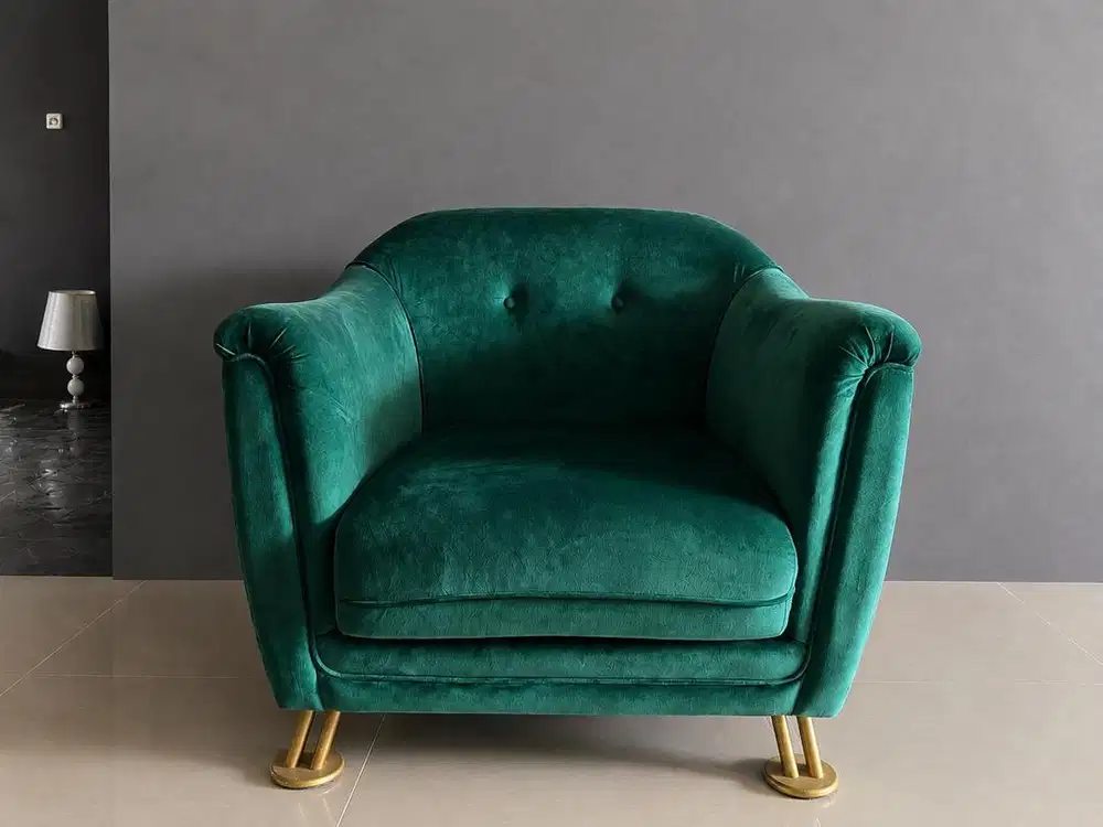 Sofa hijau emerald