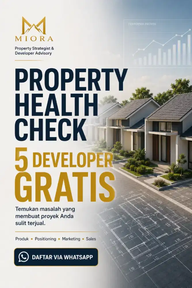 PROYEK PERUMAHAN SULIT TERJUAL? CEK GRATIS