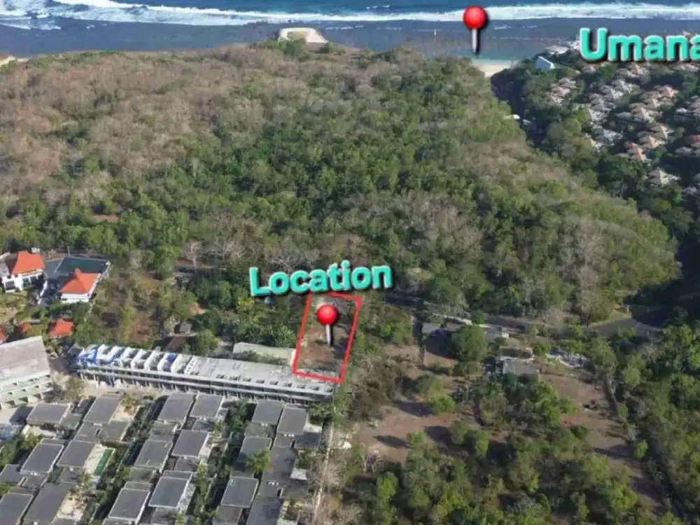 DI SEWAKAN TANAH 1140m² DI KAWASAN PANTAI MELASTI