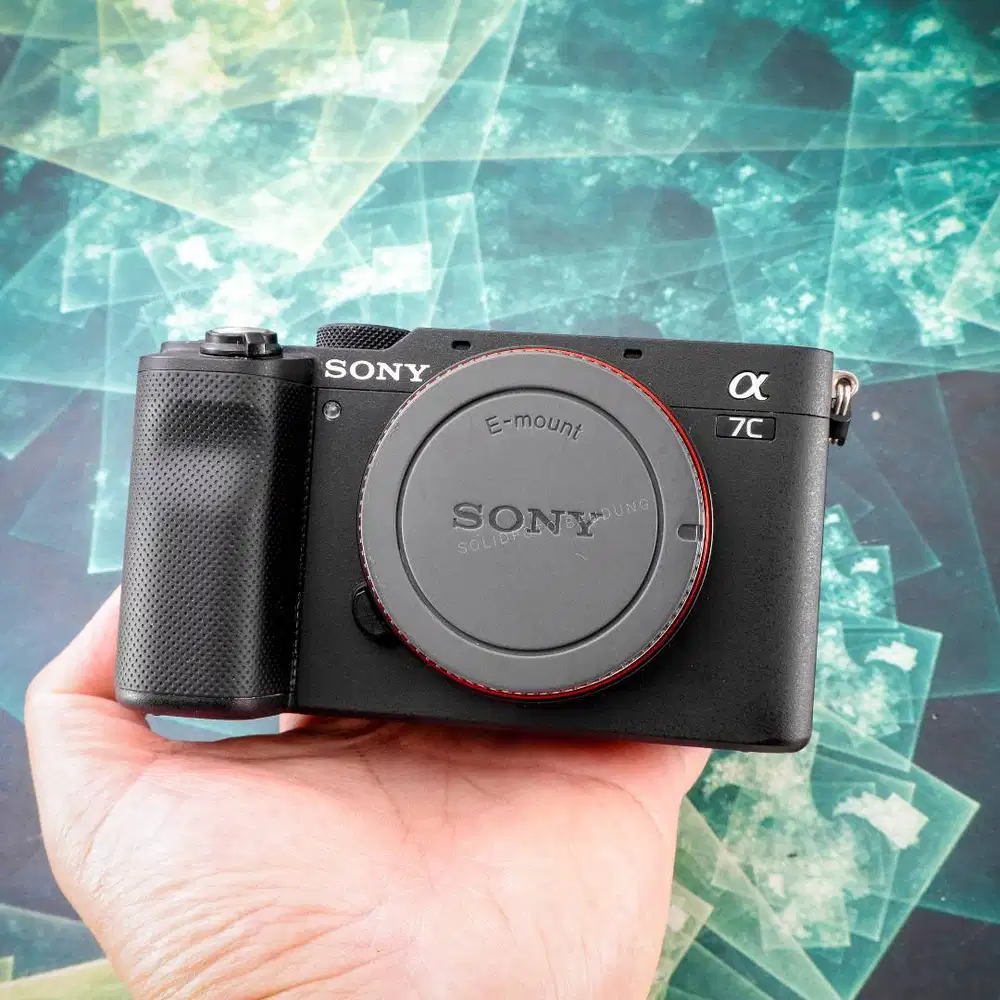 Sony A7C Body. Fullset Like New. sc 1rb. A7 C