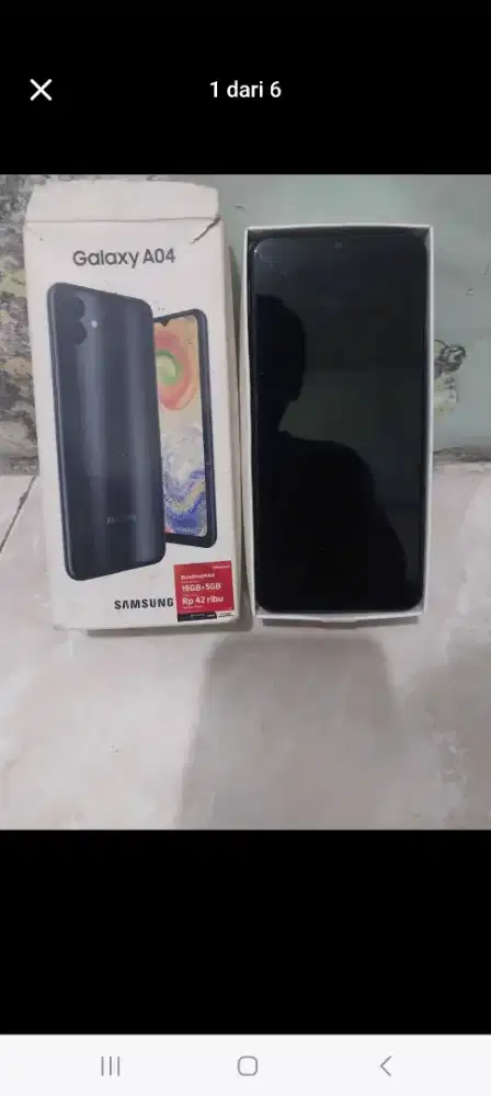 Lcd ori fulset samsung a04