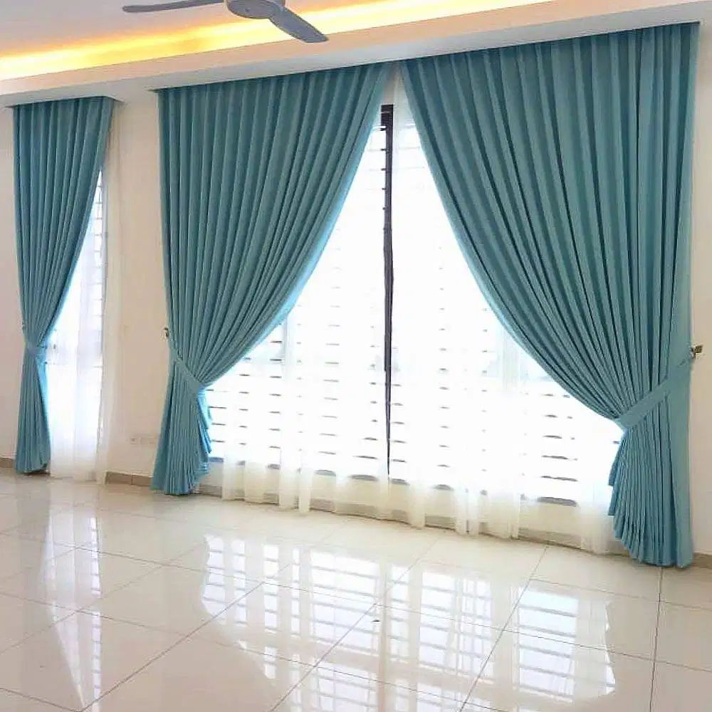 Menerima Pemasangan Gorden Wallpaper Dinding 3D Gordyn Hordeng Korden
