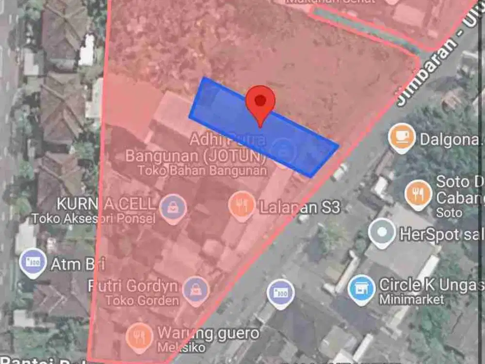 DI SEWAKAN TANAH KOMERSIL 350m² DI KAWASAN Jl.RAYA ULUWATU DEKAT NIRMALA - Thumbnail 5