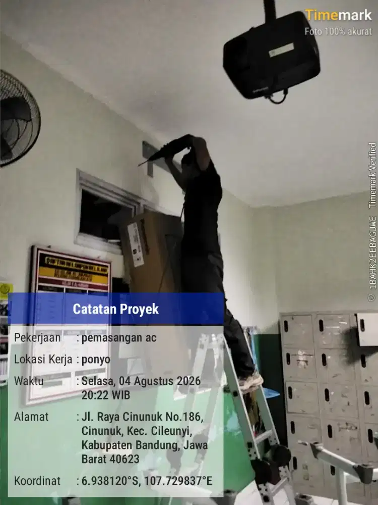 Cuci AC, bongkar AC, pasang AC, bongkar pasang AC