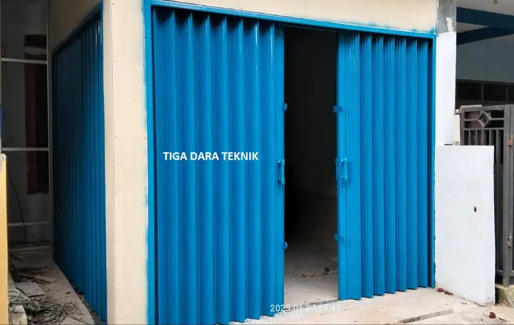Folding Gate Besi Berkualitas | Custom Sesuai Kebutuhan