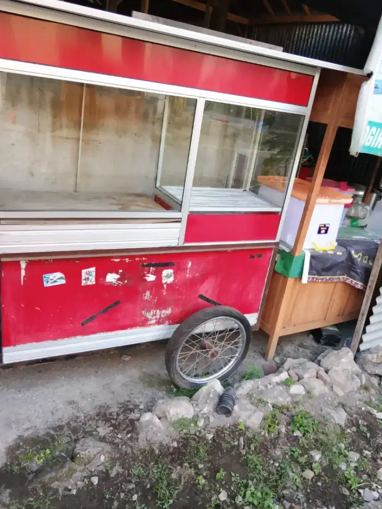 Gerobak Bekas Jualan Ayam Kentucky