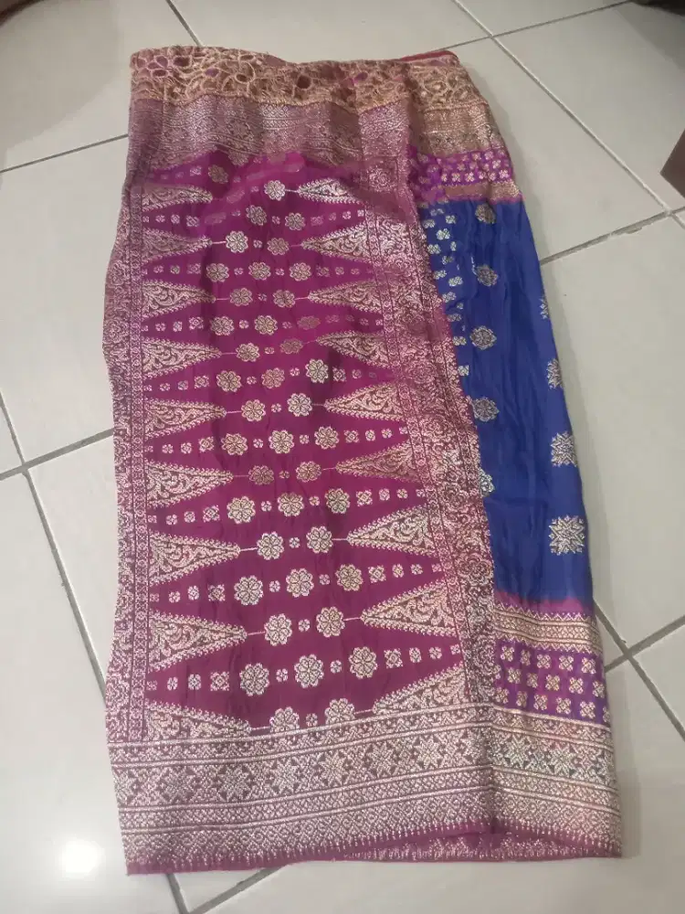 rok songket tenun palembang