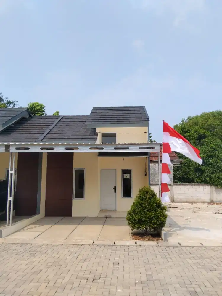 Rumah Baru Mustika Jaya, Bangunan Ready SHM, Murah, Diskon, Kanopi