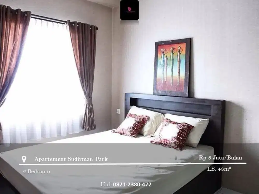 Disewakan Apartement Sudirman Park Low Floor 2BR Fully Furnished