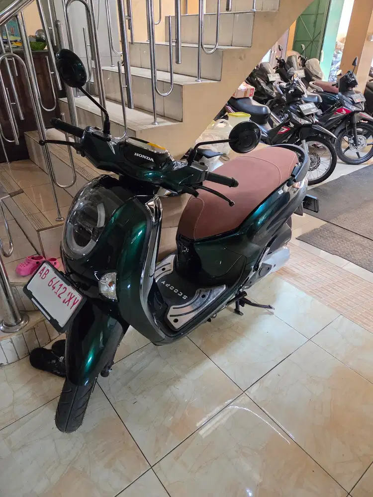 Scoopy 2026 like new hijau keyless Gbm