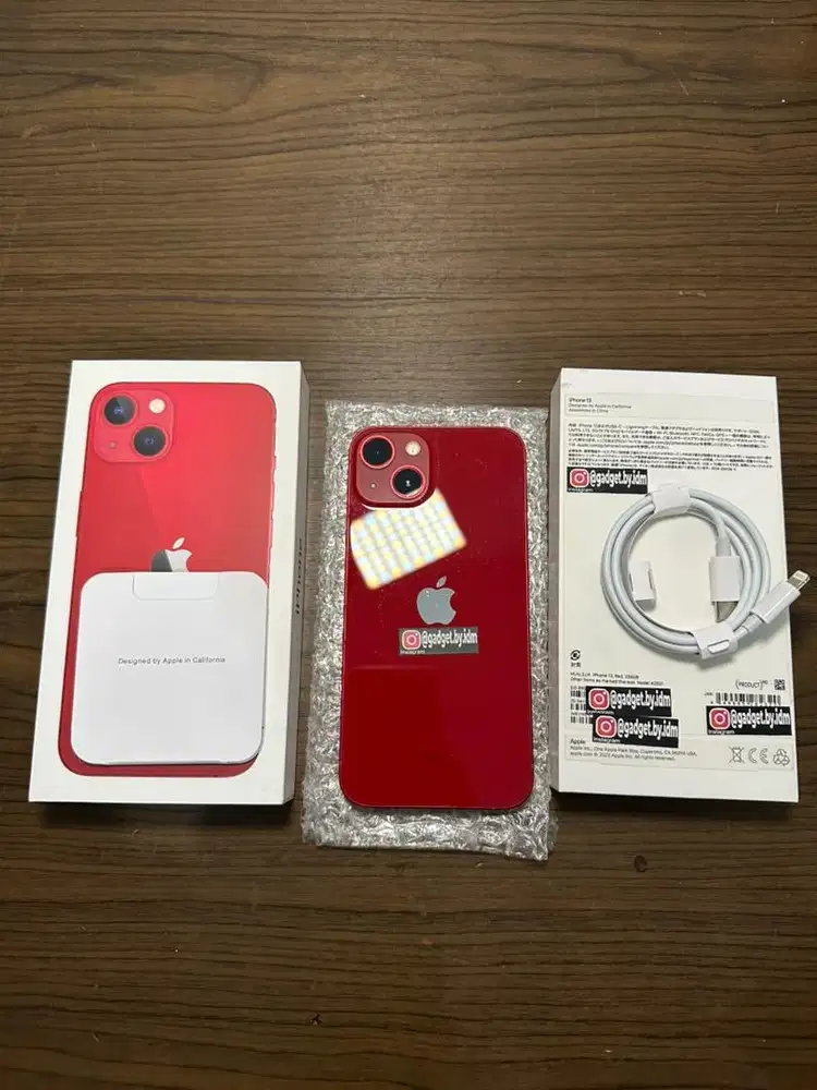 iPhone 13 256GB Setara iBox (Beacukai) BH 91% DUS ORI