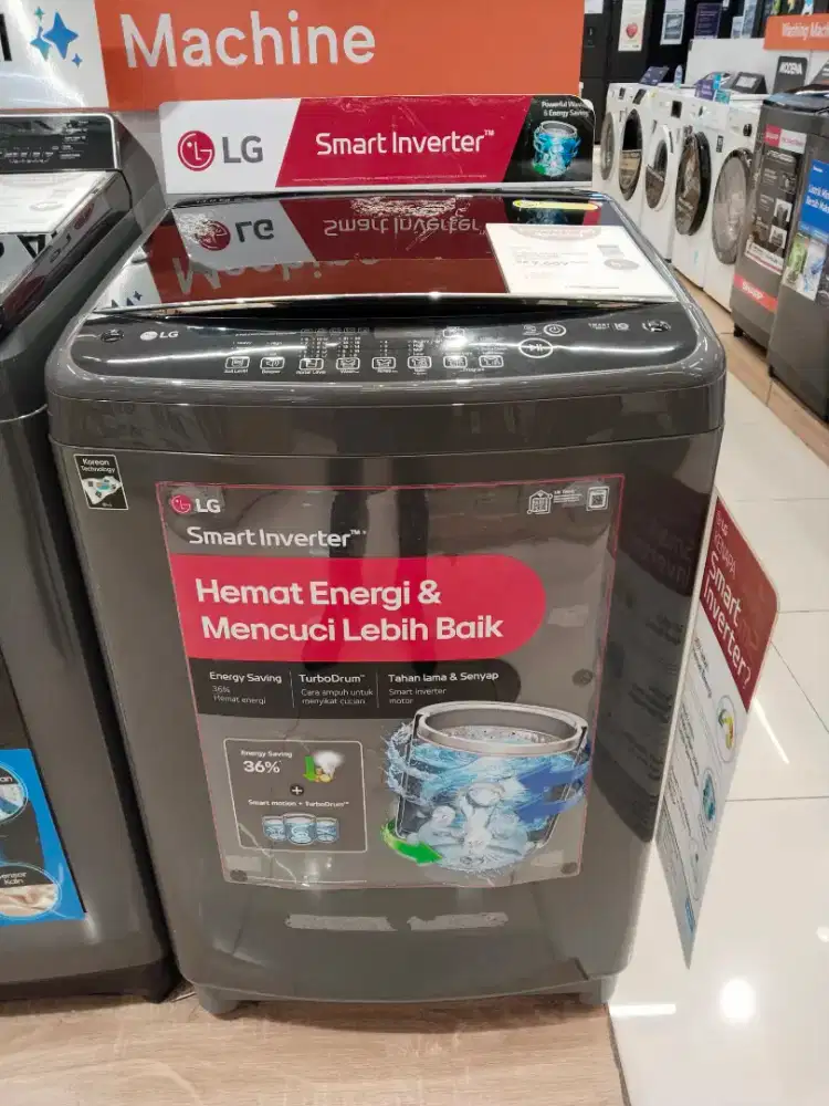 MESIN CUCI LG TOP LOAD 13KG