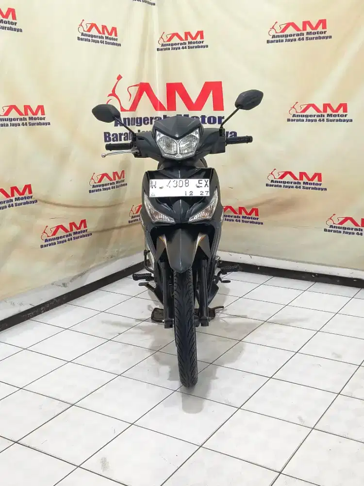 Honda supra x 125 fi Tahun 2023 warna hitam